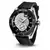 Мужские часы Seculus 9535.2.7004P black-white, ss-ipb, black silicon, фото 