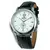 Мужские часы Seculus 9537.1.620 white, ss, black leather, фото 