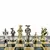 S4GRE Manopoulos Greek Mythology chess set with gold-silver chessmen/Green chessboard 36cm, зображення 6