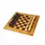 SW4040H Manopoulos Olive Burl chessboard 40cm with modern style chessmen 7.6cm  in luxury wooden gift box, фото 
