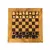 SW4040H Manopoulos Olive Burl chessboard 40cm with modern style chessmen 7.6cm  in luxury wooden gift box, фото 4