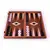 TS1MBLA Manopoulos Backgammon Mahogany with Black & Oak points - Combo, фото 