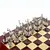 S4RED Manopoulos Greek Mythology chess set with gold-silver chessmen/Red chessboard 36cm, фото 5
