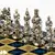 S1BLU 20х20см Manopoulos Byzantine Empire chess set with gold-silver chessmen / Blue chessboard, зображення 3