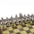 S3BRO Manopoulos Greek Roman Period chess set with gold-silver chessmen / Brown chessboard 28cm, зображення 5