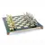 S3GRE Manopoulos Greek Roman Period chess set with gold-silver chessmen / Green chessboard 28cm, фото 
