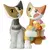 GOE-31358021 Rosina Wachtmeister - Cats Porcelain Mazzo di fiori 9.5 cm, зображення 