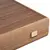 BKR1 Manopoulos Handmade American Red Walnut Inlaid Backgammon with Walnut & Oak points with Side racks 48x30, зображення 7
