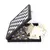 CBLS34BLA Manopoulos  Chess/Backgammon/Ludo/Snakes  - Black & Ivory - Walnut replica wooden case, фото 2
