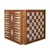 CBLS34E Manopoulos Chess/Backgammon/Ludo/Snakes - Classic Style design in Walnut replica wooden case, фото 2