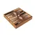 CBLS34E Manopoulos Chess/Backgammon/Ludo/Snakes - Classic Style design in Walnut replica wooden case, фото 6