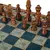 CBLS34GRE Manopoulos Chess/Backgammon/Ludo/Snakes  - Retro Design- Walnut replica wooden case, фото 9
