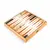 CBLS34ORG Manopoulos Chess/Backgammon/Ludo/Snakes - Rainbow - Walnut Replica Wooden Case, зображення 4