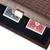 CLE20KBR Manopoulos Plastic coated playing cards in Brown Leather Knitted wooden case 24x17cm, фото 3