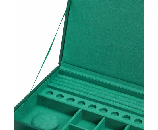 392012 Sophia Jewelry Box with Drawers WOLF Forest Green, зображення 5