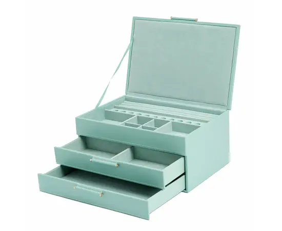 392030 Sophia Jewelry Box with Drawers WOLF Jade, зображення 3