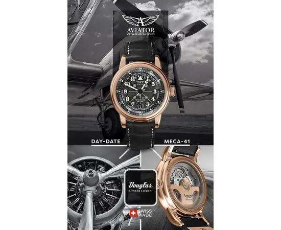 Мужские часы Aviator V.3.36.2.285.4, фото 7