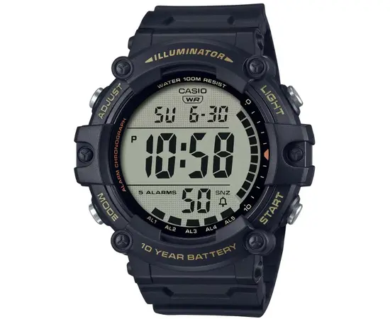 Чоловічий годинник Casio AE-1500WHX-1AVDF XL-Ремінець, зображення 
