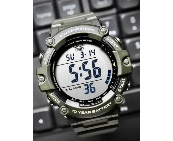 Мужские часы Casio AE-1500WHX-3A XL-Ремешок, фото 2