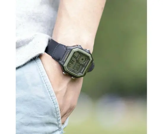 Мужские часы Casio AE-1200WHB-1B, фото 6