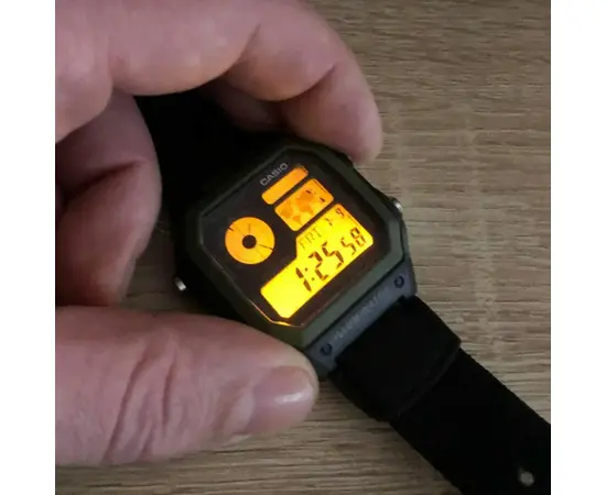 Мужские часы Casio AE-1200WHB-1B, фото 4