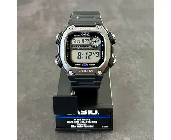 Чоловічий годинник Casio DW-291HX-1A XL ремінець, зображення 3