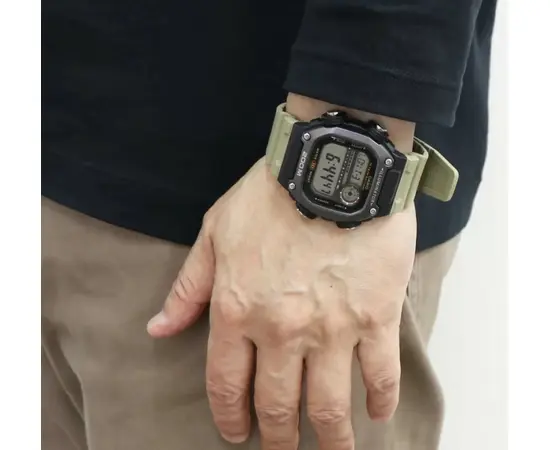 Чоловічий годинник Casio DW-291HX-5A XL ремінець, зображення 3