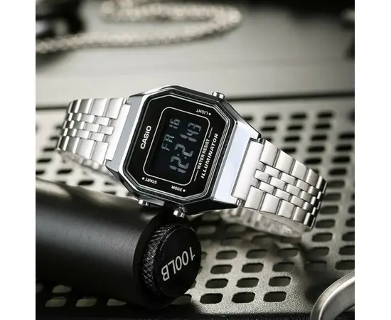Женские часы Casio LA680WA-1BDF, фото 2