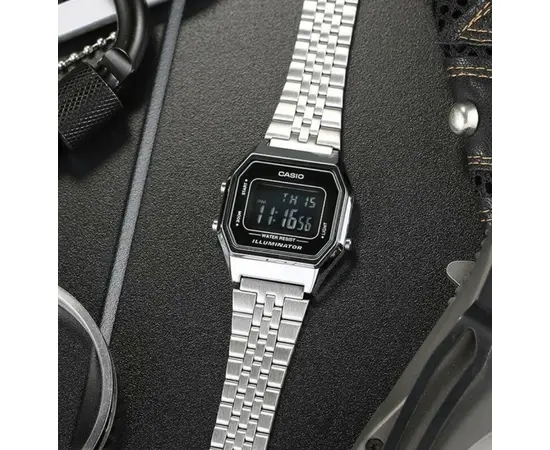 Женские часы Casio LA680WA-1BDF, фото 4