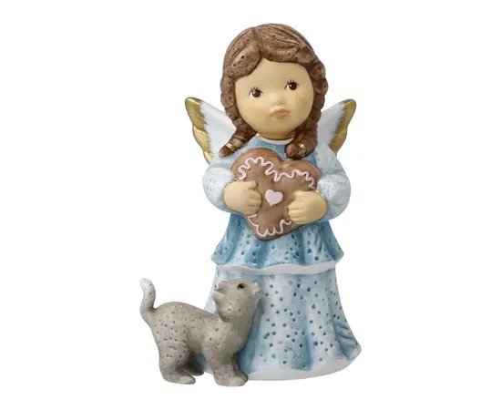 GOE-11750871 Angel figurine Hearty cuddle greetings - Christmas bakery Nina and Marco Goebel, фото 