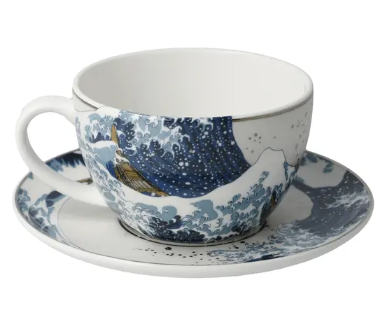 GOE-67012521 Great Wave - Tea-/Cappuccino Cup Artis Orbis Hokusai, фото 3