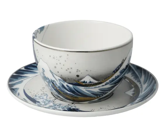 GOE-67012521 Great Wave - Tea-/Cappuccino Cup Artis Orbis Hokusai, фото 4