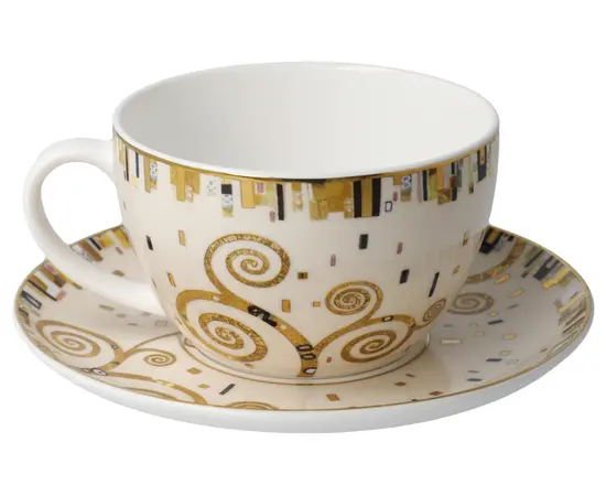 GOE-67012541 Fulfillment - Tea-/Cappuccino Cup Artis Orbis Gustav Klimt Goebel, фото 3