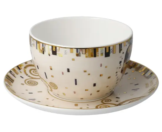 GOE-67012541 Fulfillment - Tea-/Cappuccino Cup Artis Orbis Gustav Klimt Goebel, фото 4