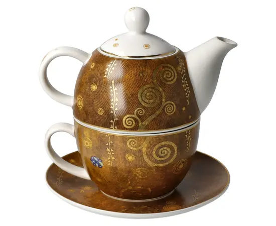 GOE-67013601 The Kiss - Tea For One Artis Orbis Gustav Klimt Goebel, фото 3