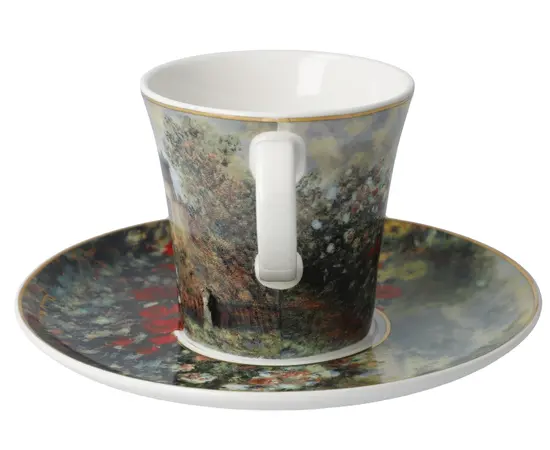 GOE-67014041 The Artist's House - Coffee Cup with Saucer 8.5 cm Artis Orbis Claude Monet Goebel, фото 2