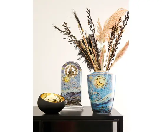 GOE-67061521 Starry Night - Vase Porcelain 24 cm Artis Orbis Vincent van Gogh Goebel, фото 7