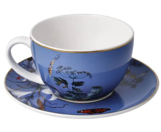 GOE-67061611 Tea-/ Cappuccino Cup Jan Davidsz de Heem Summer Flowers - Artis Orbis Goebel, фото 3