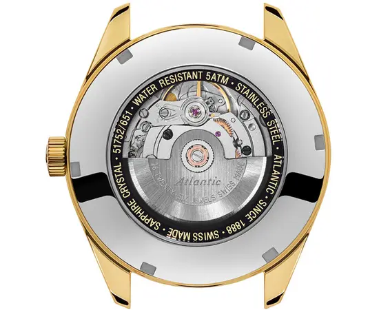 Мужские часы Atlantic Worldmaster Art Deco Automatic 51752.45.69G, фото 2