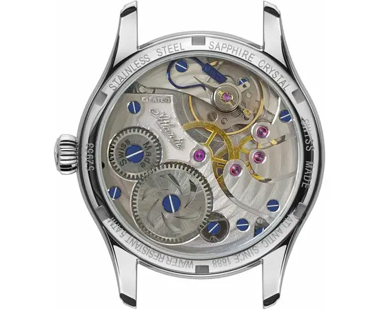 Мужские часы Atlantic Worldmaster 135 Year Anniversary Limited Edition 52953.41.43 + ремень, фото 2