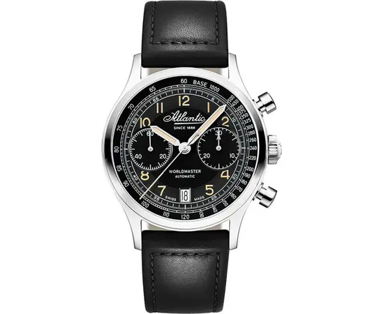 Мужские часы Atlantic Worldmaster Bicompax 52852.41.63, фото 