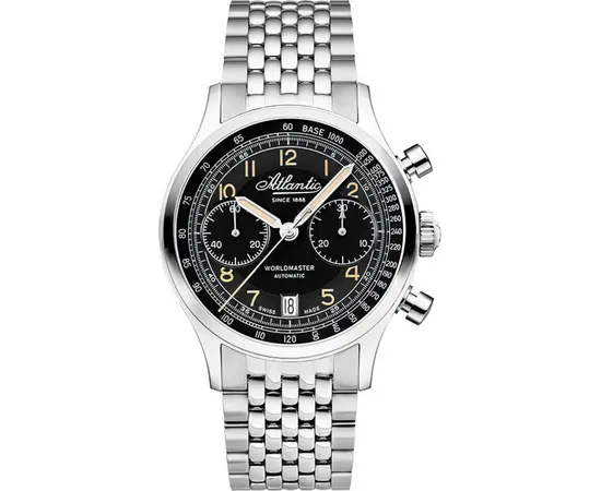 Мужские часы Atlantic Worldmaster Bicompax 52857.41.63, фото 