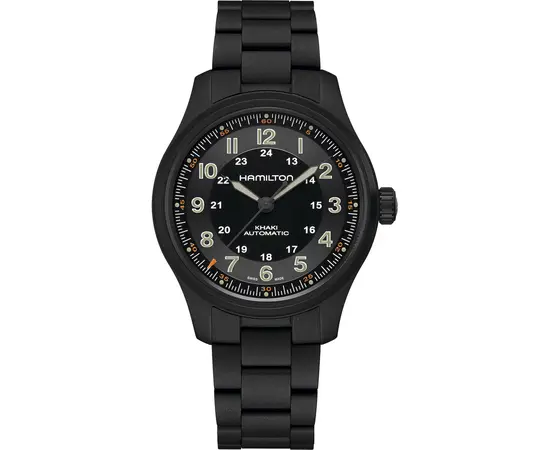 Мужские часы Hamilton Khaki Field Titanium Auto H70665130, фото 