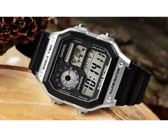 Мужские часы Casio AE-1200WH-1CVEF, фото 2