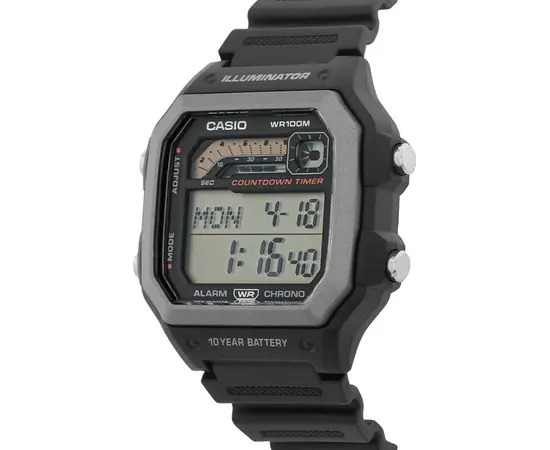 Чоловічий годинник Casio WS-1600H-1AVEF, зображення 2