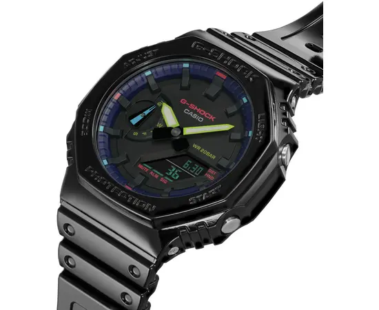 Чоловічий годинник Casio GA-2100RGB-1AER, зображення 2