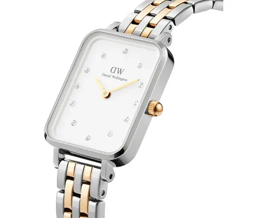 Жіночий годинник Daniel Wellington Quadro Lumine Two-Tone DW00100625, зображення 2