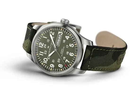 Чоловічий годинник Hamilton Khaki Field Day Date Auto H70535061, зображення 2
