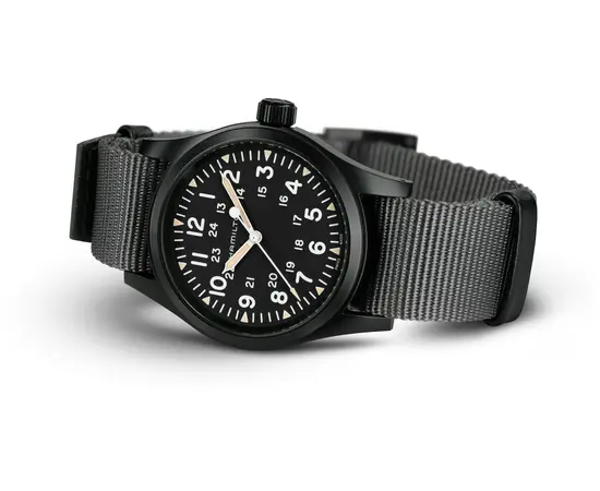 Чоловічий годинник Hamilton Khaki Field Mechanical H69409930, зображення 2