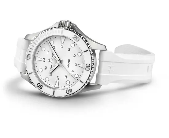 Женские часы Hamilton Khaki Navy Scuba Quartz H82221310, фото 2